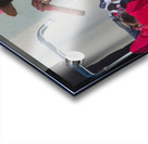 Woman With Cigar by the Wall Acrylic print