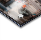 Red Classic Car in Motion Acrylic print