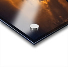 Golden Tempest Acrylic print