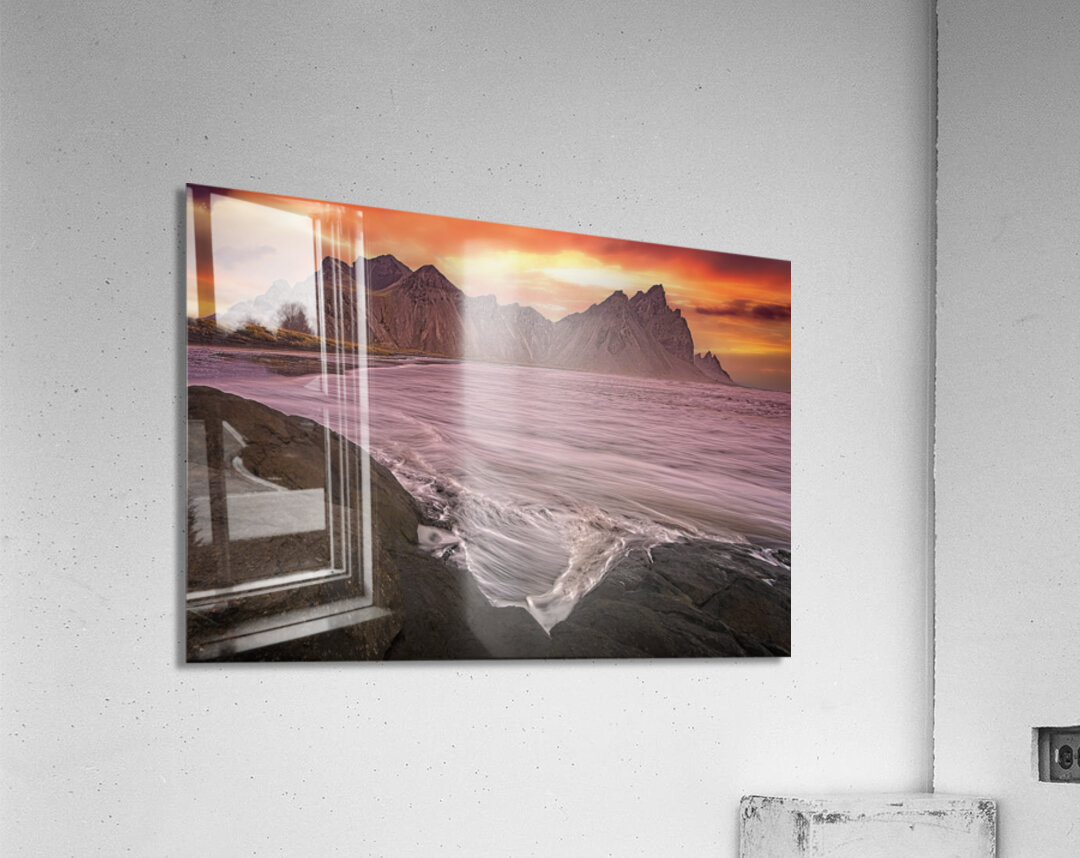 Vestrahorn Iceland Acrylic Print
