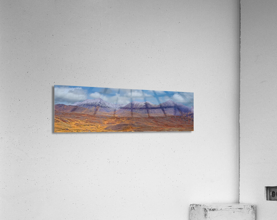 Snow-Capped Mountain Range Acrylic Print