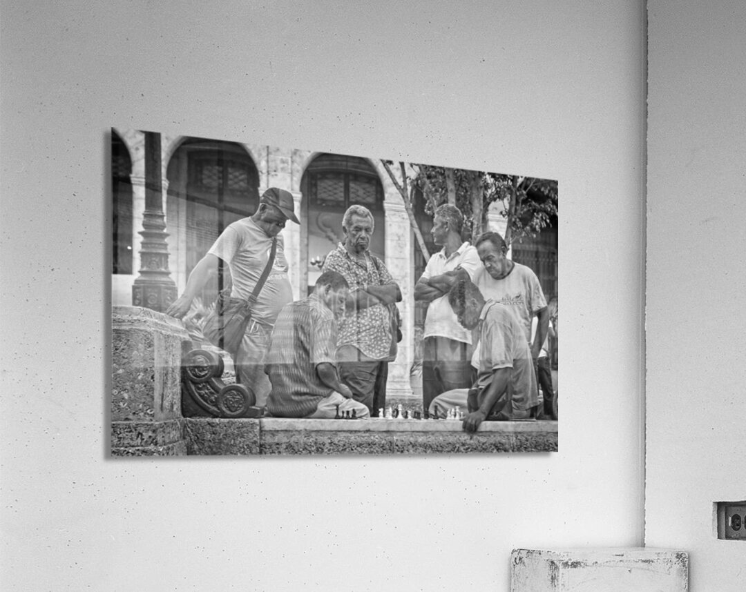 The Chess Masters Acrylic Print