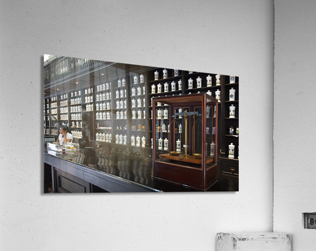 Historic Apothecary Interior Acrylic Print
