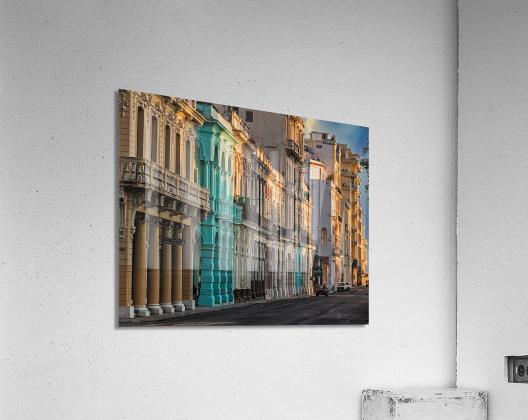 Old Havana Street Architecture Acrylic Print