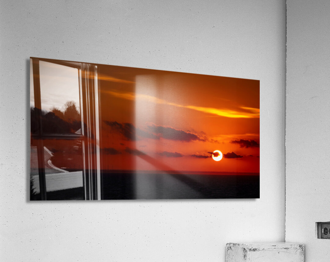 Ember Horizon Acrylic Print