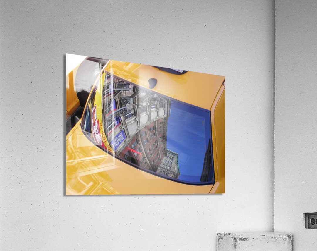 City Reflections Acrylic Print