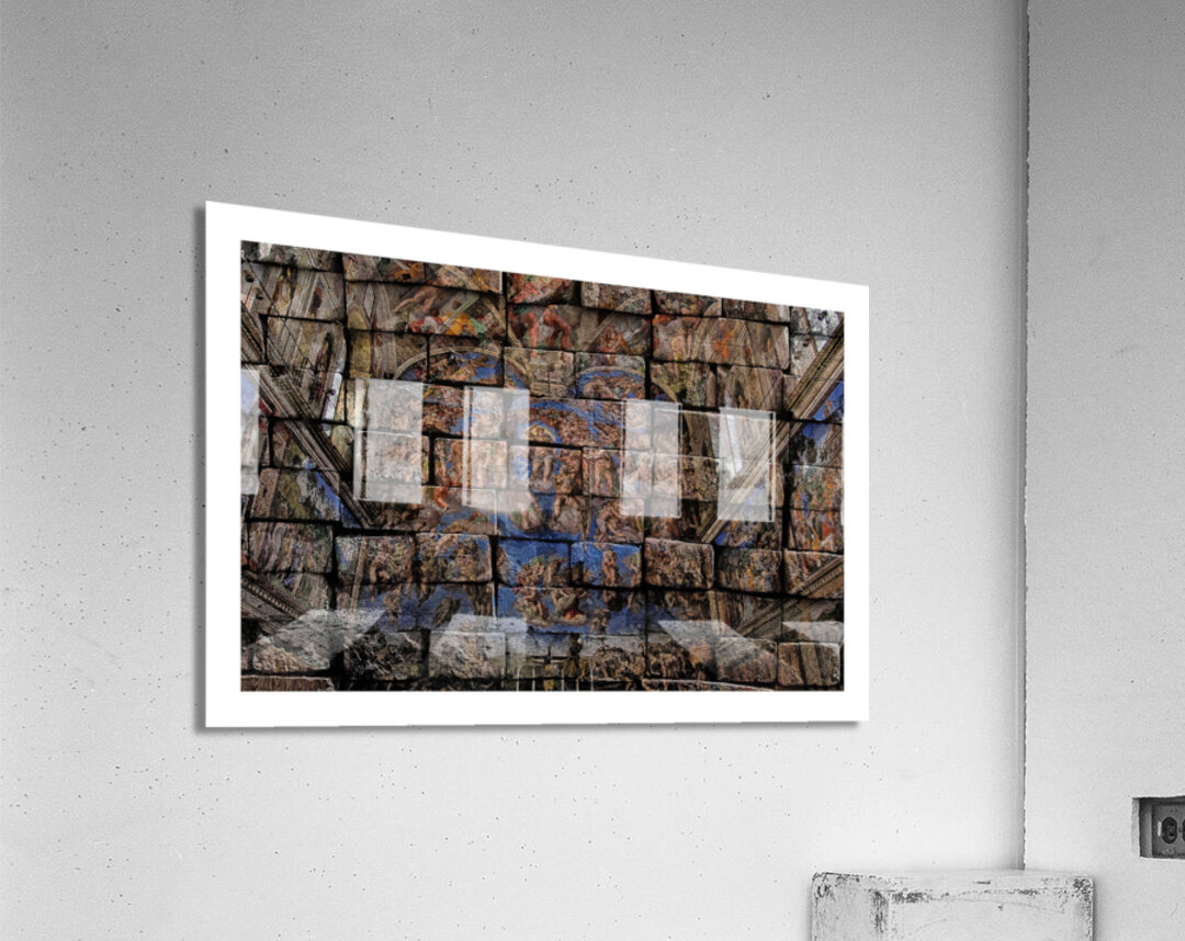 Masterpiece Mosaic Acrylic Print