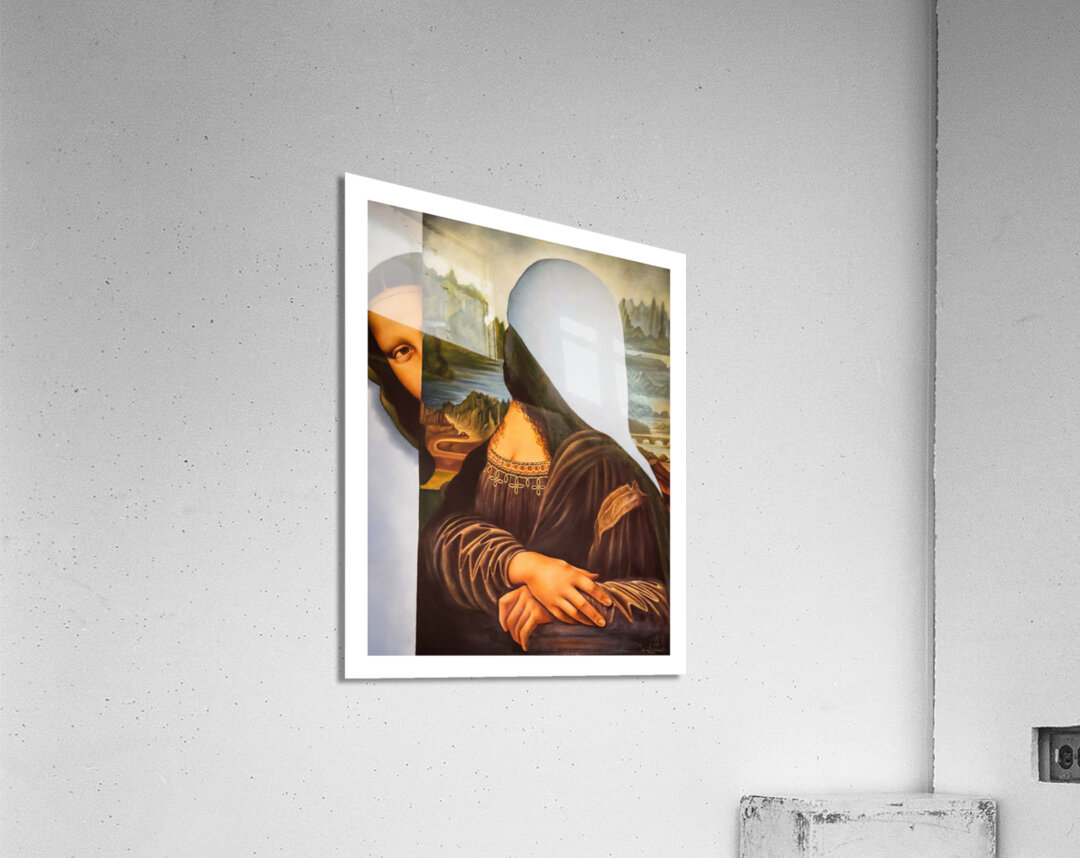 Hidden Mona Acrylic Print