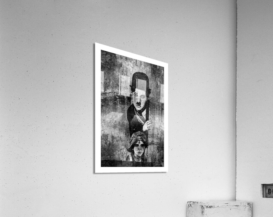 Chaplin & Child Portrait Acrylic Print