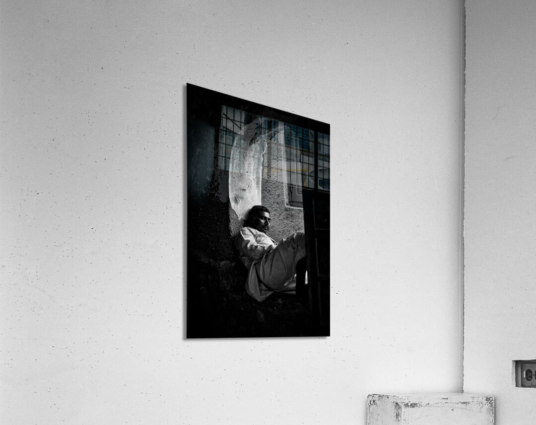 Resting by the Window Acrylic Print