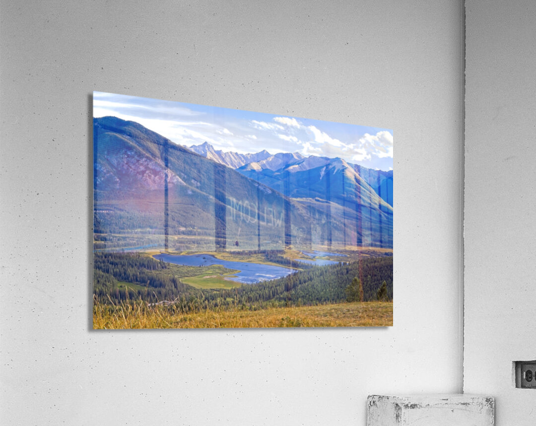 Valley of Light Acrylic Print