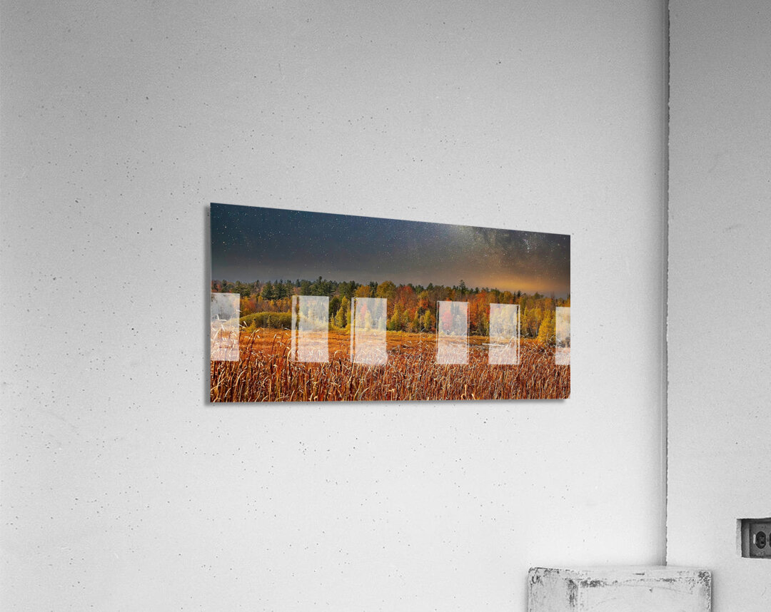 Starlit Harvest Night Acrylic Print