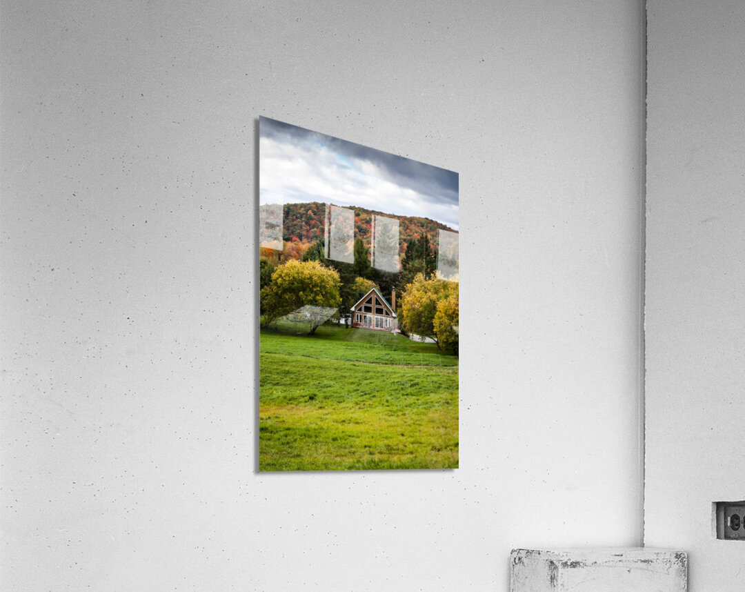 Autumn Cabin Escape Acrylic Print
