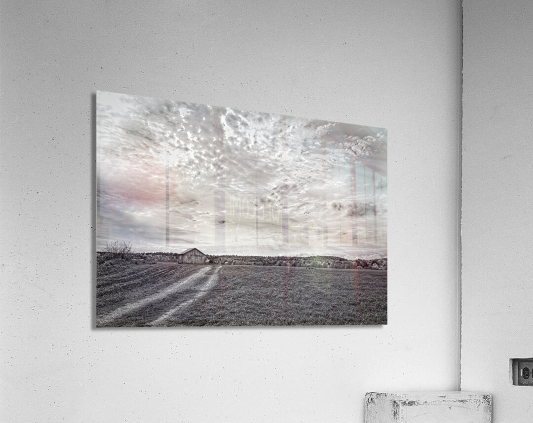 Light Over Quiet Lands Acrylic Print