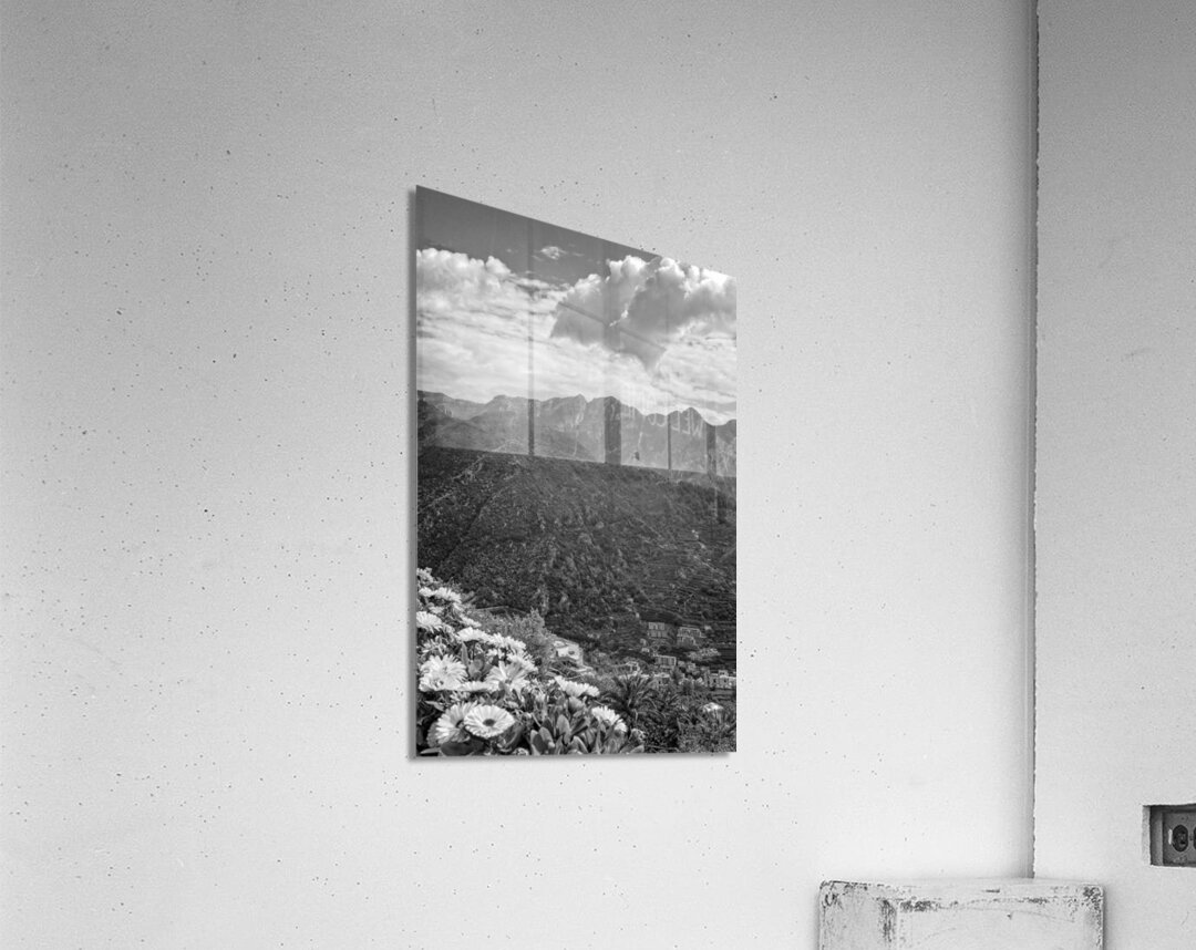 Terrace of Blossoms Acrylic Print