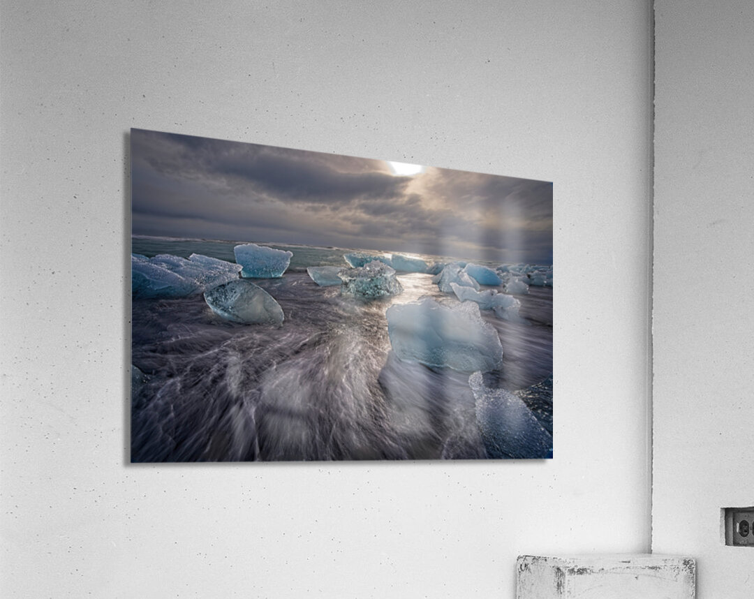 Diamond Beach Acrylic Print