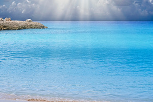 Heaven’s Light on Turquoise Waters