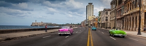 Classic Cars on the Malecon