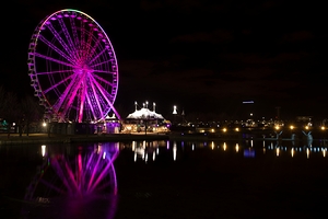 Night Magic at the Old Port – Montreal