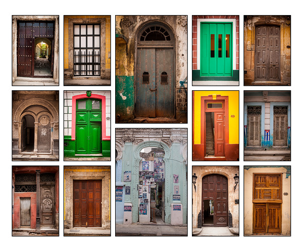 Doors of the World Print