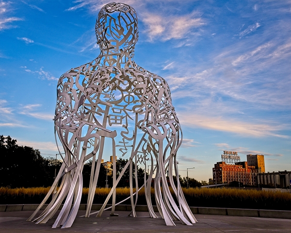 City of Symbols Print