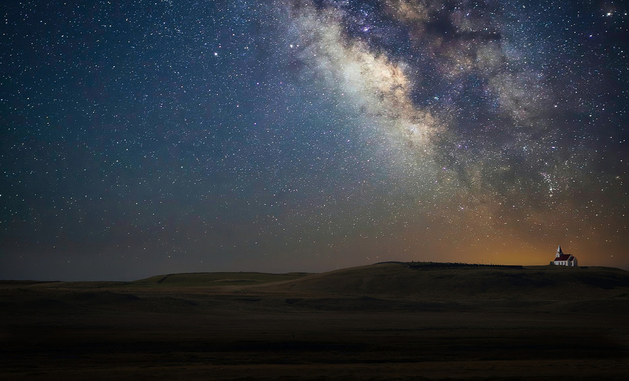 Under the Milky Way  Print