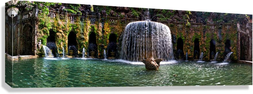 Classical Fountain Canvas Print