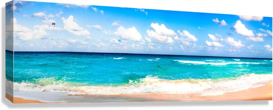Turquoise Ocean Paradise Canvas Print