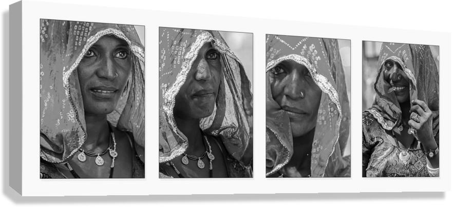 Faces of Grace Canvas Print