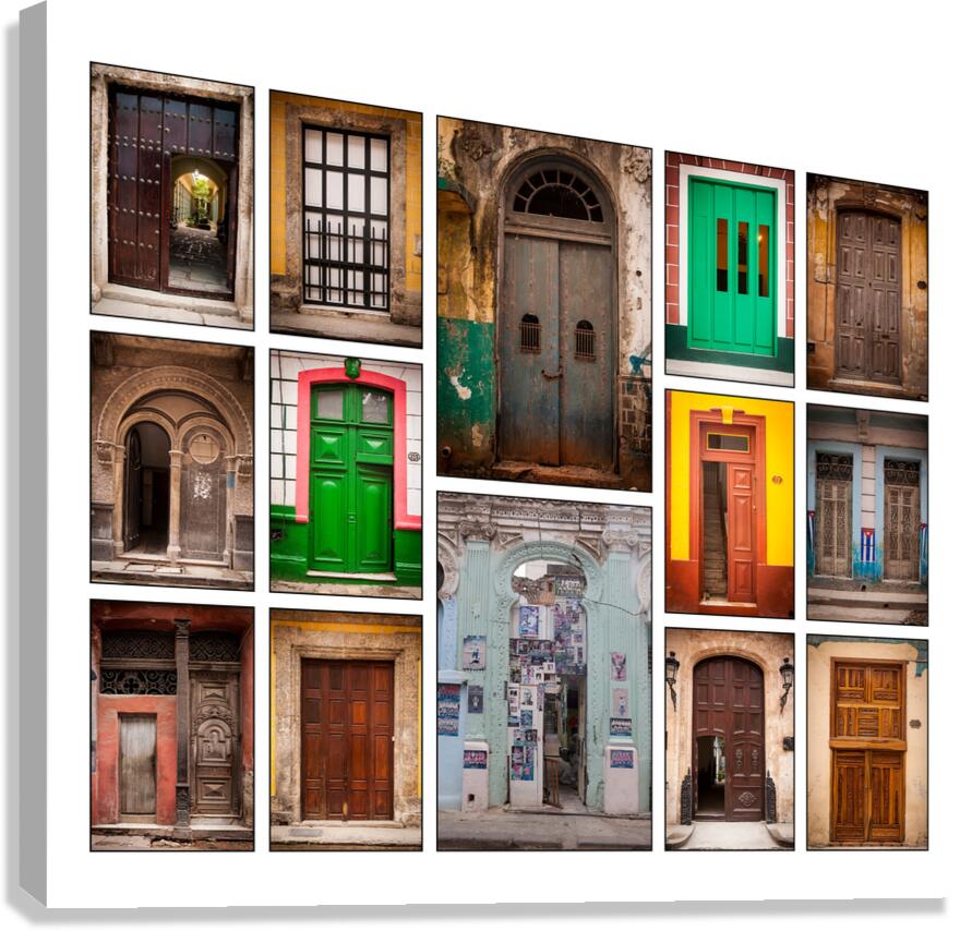 Doors of the World Canvas Print