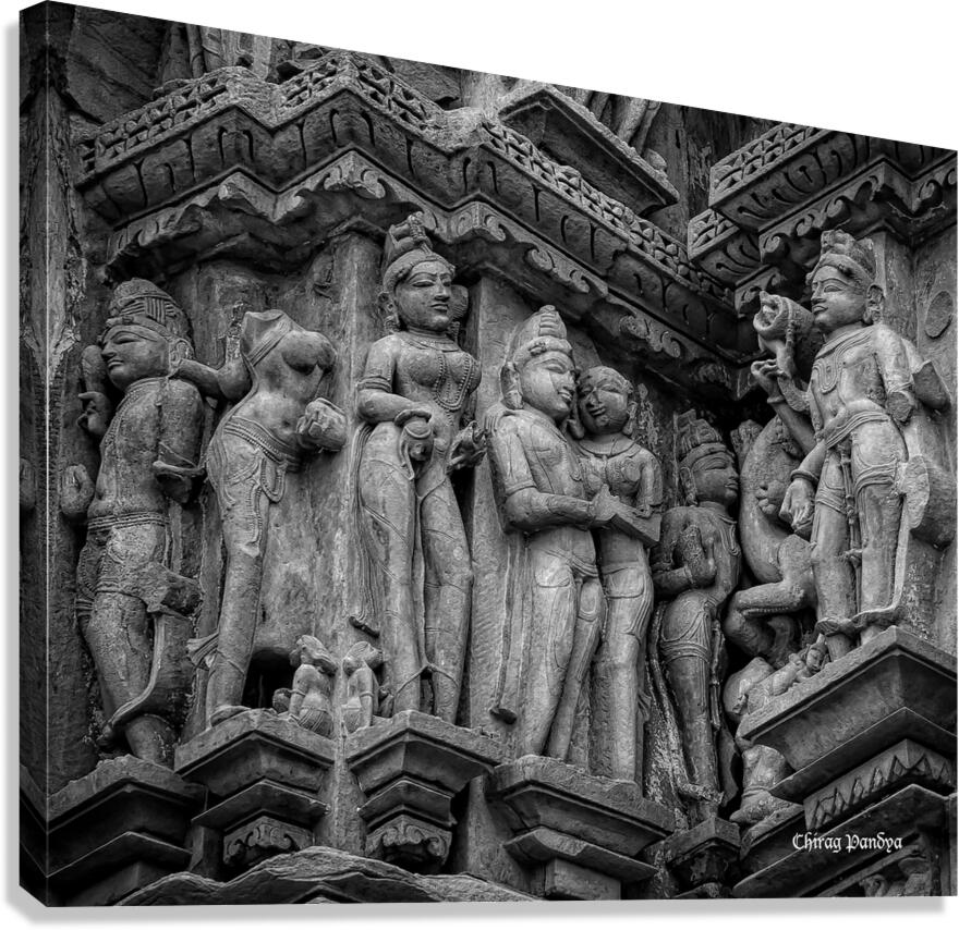 Carved Heritage I Canvas Print