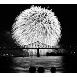 Fireworks Over the Bridge