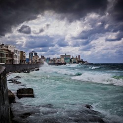 Storm Over the Malecon