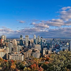 Montreal Skyline from Mount Royal