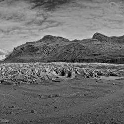 Glacier Across the Valley