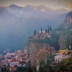 Cliffside Dawn Over Amalfi