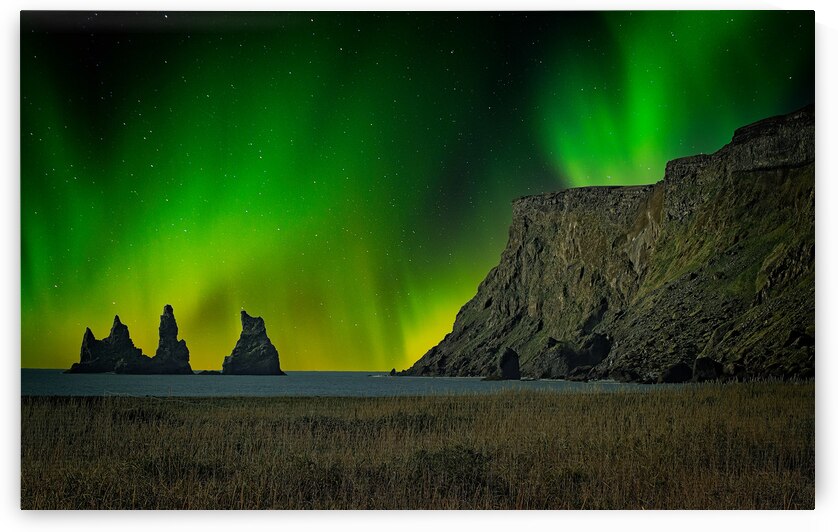 Emerald Skies Over Iceland by Chirag Pandya