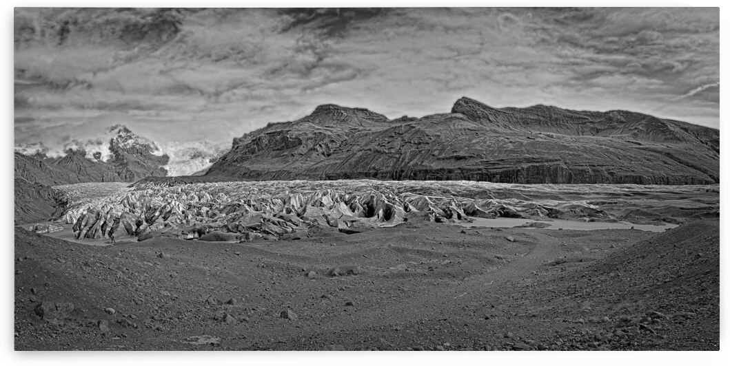 Glacier Across the Valley by Chirag Pandya