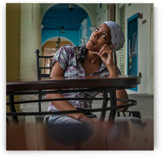 Woman in Thought by Chirag Pandya
