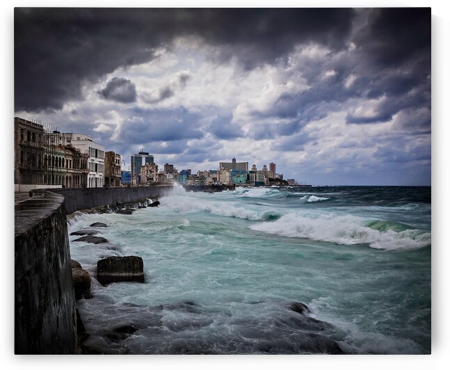Storm Over the Malecon by Chirag Pandya