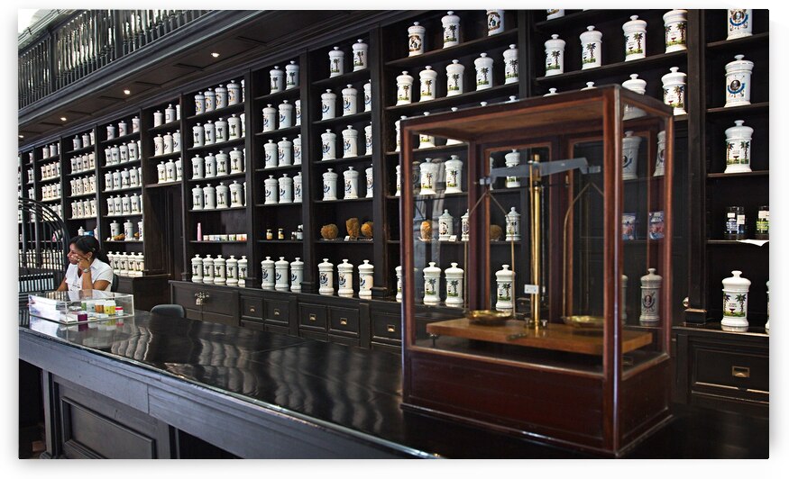 Historic Apothecary Interior by Chirag Pandya