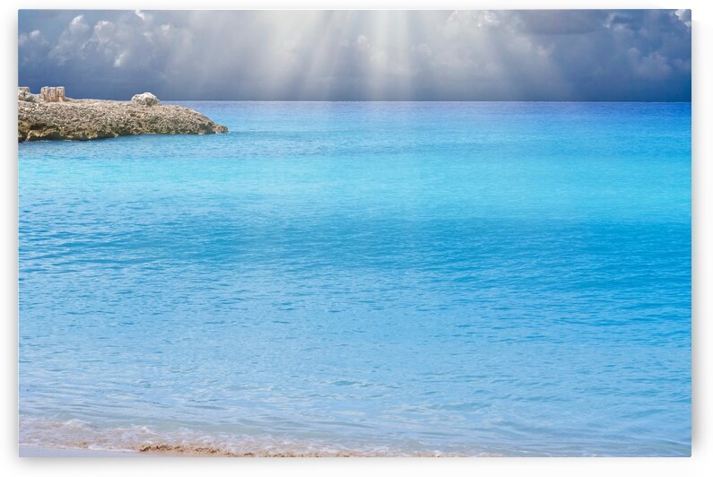 Heaven’s Light on Turquoise Waters by Chirag Pandya