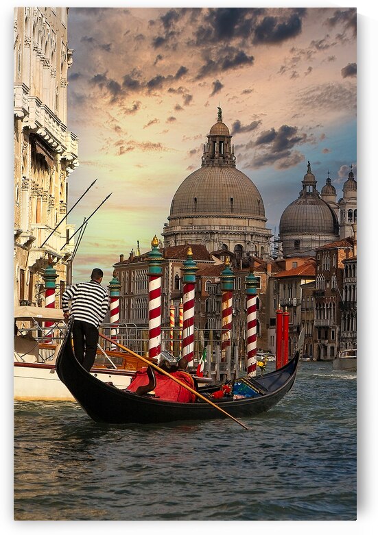 Golden Ride Through Venice by Chirag Pandya