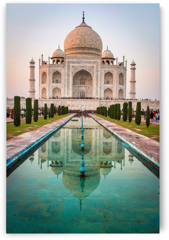 Taj Mahal Reflection by Chirag Pandya