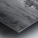 Glacier Across the Valley Metal print