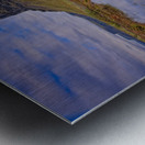 The Still Mirror of the Highlands Metal print