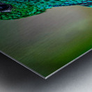 Emerald Spark Metal print