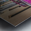 Washing the Pink Convertible Metal print