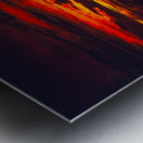 Inferno on the Water Metal print