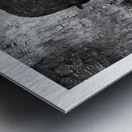 Chaplin & Child Portrait Metal print